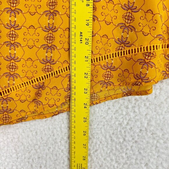 a.n.a A New Approach Yellow V-Neck Sleeveless‎ Tank Top Womens Size Medium - Picture 12 of 12